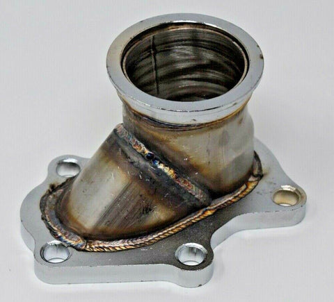TD04 5 Bolt Turbo Downpipe Flange 2.5" V Band Conversion Adapter For Subaru WRX