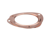 2 x 3" Inch Copper Header Exhaust Collector Gaskets Flanges Universal 3 Bolt