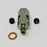Oil Pressure Sensor Tee 1/8''NPT to Adapter Fitting Turbo Supply Feed Line Gauge