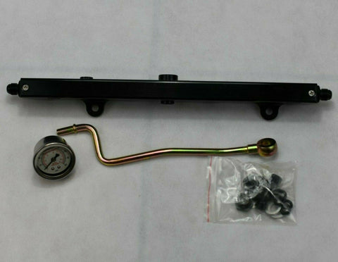K-Series Billet High Flow Fuel Rail K20 K24 2.0/2.4L RSX Si Civic KSwap AN6