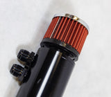 Universal 2 Port Catch Can Baffled Breather Filter 8AN Oil Reservoir Tank AN8
