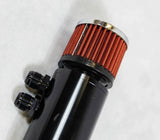 Pro Series Baffled 0.75L 10AN Oil Catch Can Hose Kit and Fittings Universal AN10