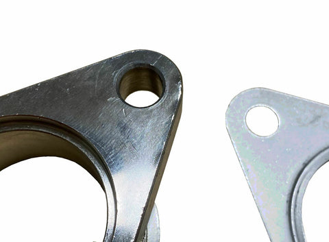 38mm Vband MVS Wastegate To 38mm 2 Bolt Flange Manifold Adapter Gasket Tialsport