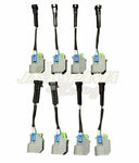 LS Wire Harness Adapter Mini Delphi Multec to Harness USCAR EV6 Fuel Injector US - JackSpania Racing