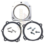 Billet LS 92mm 3 Bolt Intake to 102mm 4 Bolt Throttle Body LS1 Truck Adapter