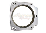 Billet LS 92mm 3 Bolt Intake to 102mm 4 Bolt Throttle Body LS1 Truck Adapter