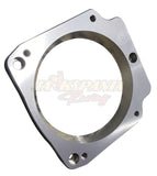 Billet LS 92mm 3 Bolt Intake to 102mm 4 Bolt Throttle Body LS1 Truck Adapter