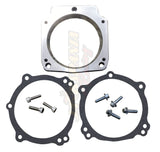 Billet LS 92mm 3 Bolt Intake to 102mm 4 Bolt Throttle Body LS1 Truck Adapter