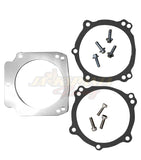 Billet LS 92mm 3 Bolt Intake to 102mm 4 Bolt Throttle Body LS1 Truck Adapter