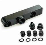 Billet Twin Dual For Bosch 044 380lph AEM Fuel Pump Outlet High Flow Manifold