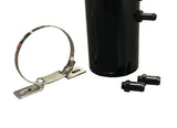 Universal 2 Port Catch Can Baffled Breather Filter Oil Reservoir Tank Barb