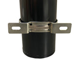 Universal 2 Port Catch Can Baffled Breather Filter Oil Reservoir Tank Barb