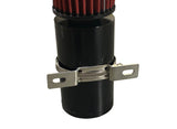 Universal 2 Port Catch Can Baffled Breather Filter Oil Reservoir Tank Barb