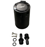 Oil Catch Can Tank 2-Port Baffled Reservoir Breather Universal Reservoir