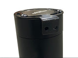 Oil Catch Can Tank 2-Port Baffled Reservoir Breather Universal Reservoir
