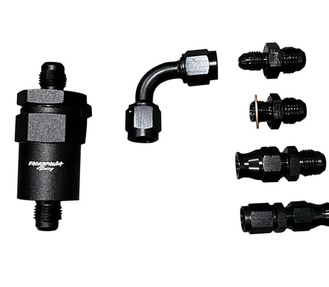 B D H K Series Tucked Fuel Line Kit For Honda Civic Integra Feed Return Line EG EK CRX K20 K24