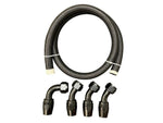 Tucked Coolant Radiator -16 AN Hose Fitting Civic EG EK DC Si B D F H K JSeries