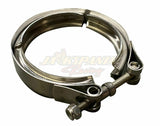 Universal 2.5" Inch Stainless Steel VBand Turbo Downpipe Exhaust Clamp Vband 304