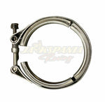 Universal 2.5" Inch Stainless Steel VBand Turbo Downpipe Exhaust Clamp Vband 304