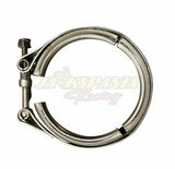 Universal 2.5" Inch Stainless Steel VBand Turbo Downpipe Exhaust Clamp Vband 304