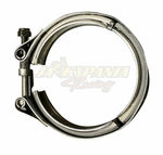 Universal 2.5" Inch Stainless Steel VBand Turbo Downpipe Exhaust Clamp Vband 304