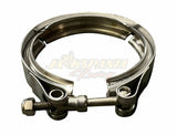 Universal 2.5" Inch Stainless Steel VBand Turbo Downpipe Exhaust Clamp Vband 304