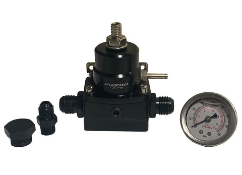 AN8 8AN Fuel Pressure Regulator Aero With Gauge E85 EFI Motive High Pressure