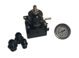 AN8 8AN Fuel Pressure Regulator Aero With Gauge E85 EFI Motive High Pressure