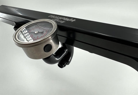 Center Mount Fuel Gauge & AN6 Fitting For K Tuned Fuel Rail K Series K20 K24