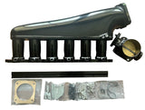 2JZ-GTE Billet Intake Manifold Fuel Rail Throttle Body 90mm TB Supra 2J Swap 2JZ - Jack Spania Racing