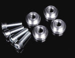 Solid Aluminum Shifter Box Plate Base Bushings 06-11 Honda Civic Si 8th Gen MT