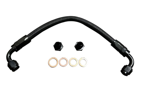 Power Steering Delete Line Braided Loop Hose 02-04 Acura Honda RSX Type S DC5