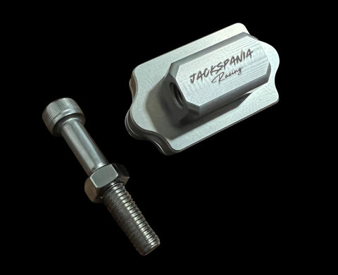 Universal Adjustable Billet Race Clutch Pedal Petal Stopper Plate Bracket Crank