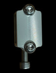 Universal Adjustable Billet Race Clutch Pedal Petal Stopper Plate Bracket Crank