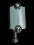 Universal Adjustable Billet Race Clutch Pedal Petal Stopper Plate Bracket Crank