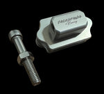 Universal Adjustable Billet Race Clutch Pedal Petal Stopper Plate Bracket Crank