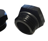 2X 8AN Flare to -10AN ORB Oring Male Boss Fuel Pump Rail Adapter