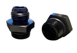 2X 8AN Flare to -10AN ORB Oring Male Boss Fuel Pump Rail Adapter