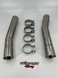 Mid Round Muffler De Lete Dodge Challenger Charger SRT Scatpack Hellcat Scat V8