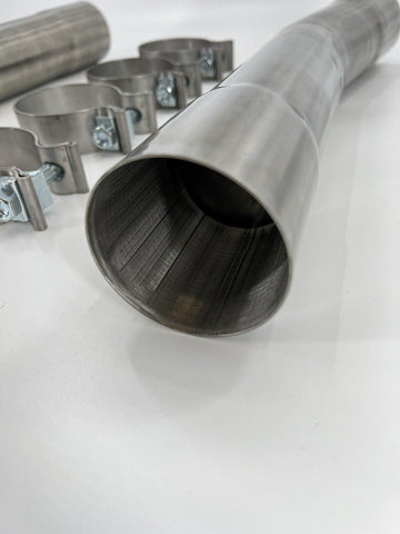 Mid Muffler Straight Exhaust Dodge Challenger Charger
