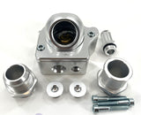 K20 K24 K Series Direct Water Pump Mount V2 Swivel Neck Thermostat Housing 16AN