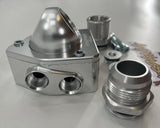 K20 K24 K Series Direct Water Pump Mount V2 Swivel Neck Thermostat Housing 16AN