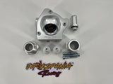K20 K24 K Series Direct Water Pump Mount V2 Swivel Neck Thermostat Housing 16AN