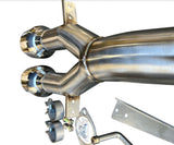 Axle Back Delete Exhaust Muffler Fits Hyundai Veloster N 2019-2023