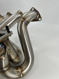 T4 Top Mount Turbo Manifold Dual Twin Wastegates B-Series
