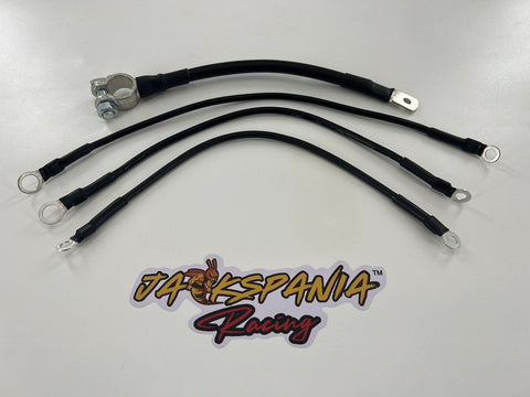 Heavy Duty Battery Ground Strap Kit For Honda Acura B D H K Series Engine Trans
