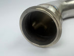 K Series Hood Exit Up Pipe & Dump Tube for Top Mount Turbo Manifold 304 SS Kit