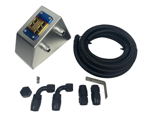 K Series Tucked Oil Catch Can For Acura RSX Type S Base DC5 K20 K24 Baffled Tuck