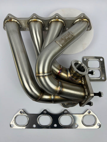 B Series Forward Front Facing Turbo Manifold T4 B16 B18 B20 44mm