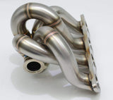 B Series Top Mount Turbo Manifold AC Compatible B16 B18 B20 Precision PTE Vband